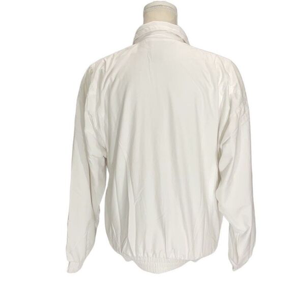 NWT VTG BOAST White Zip Up Lined Windbreaker Jacket Savannah Yacht Club Sz Small - Picture 4 of 8